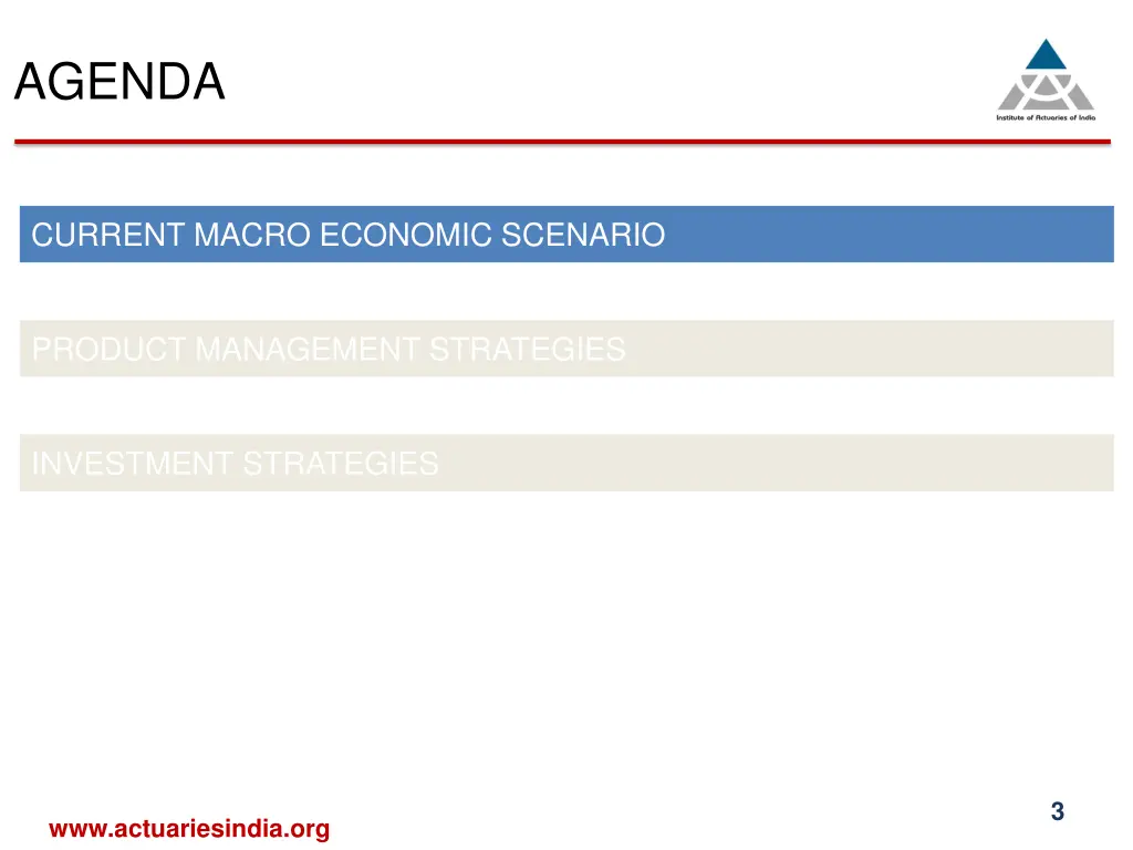agenda 1