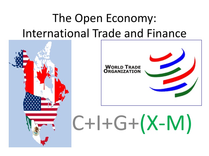 the open economy international trade and finance