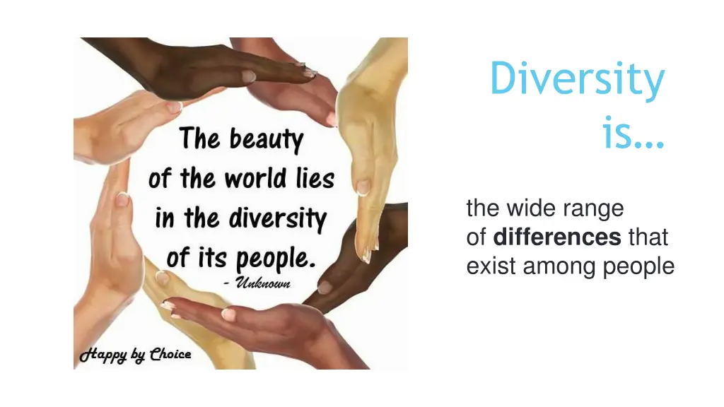 diversity