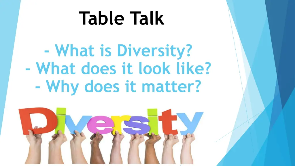 table talk