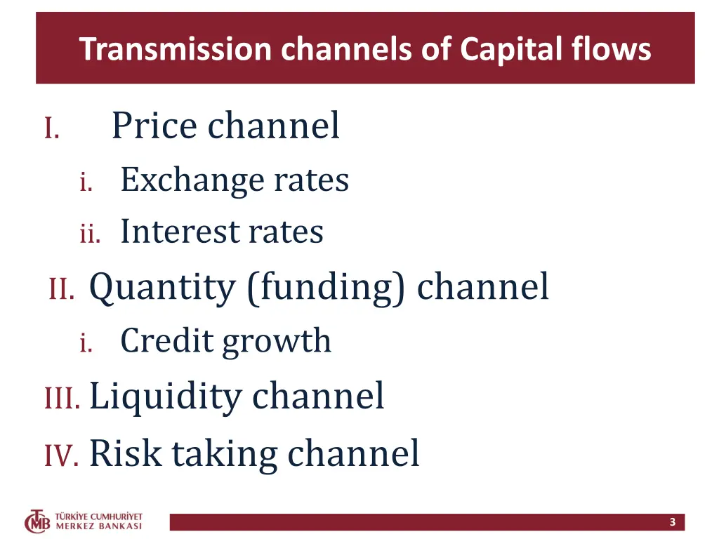 transmission channels of capital flows