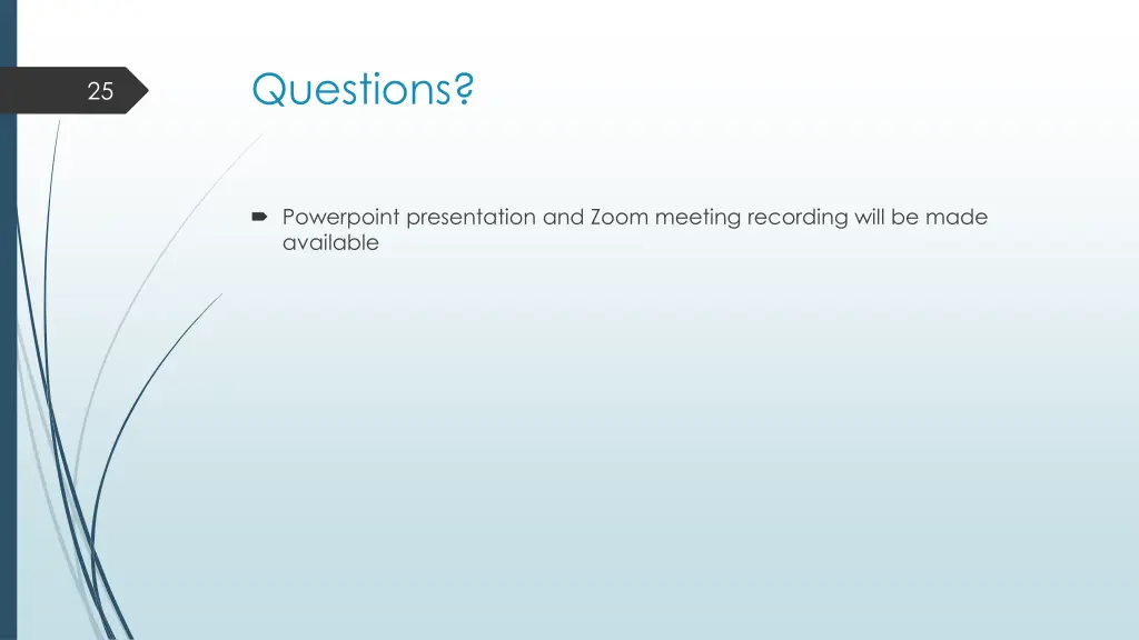 questions