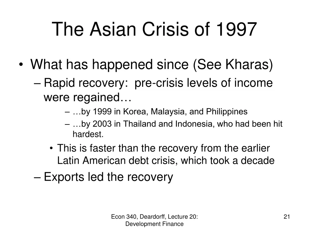 the asian crisis of 1997 4