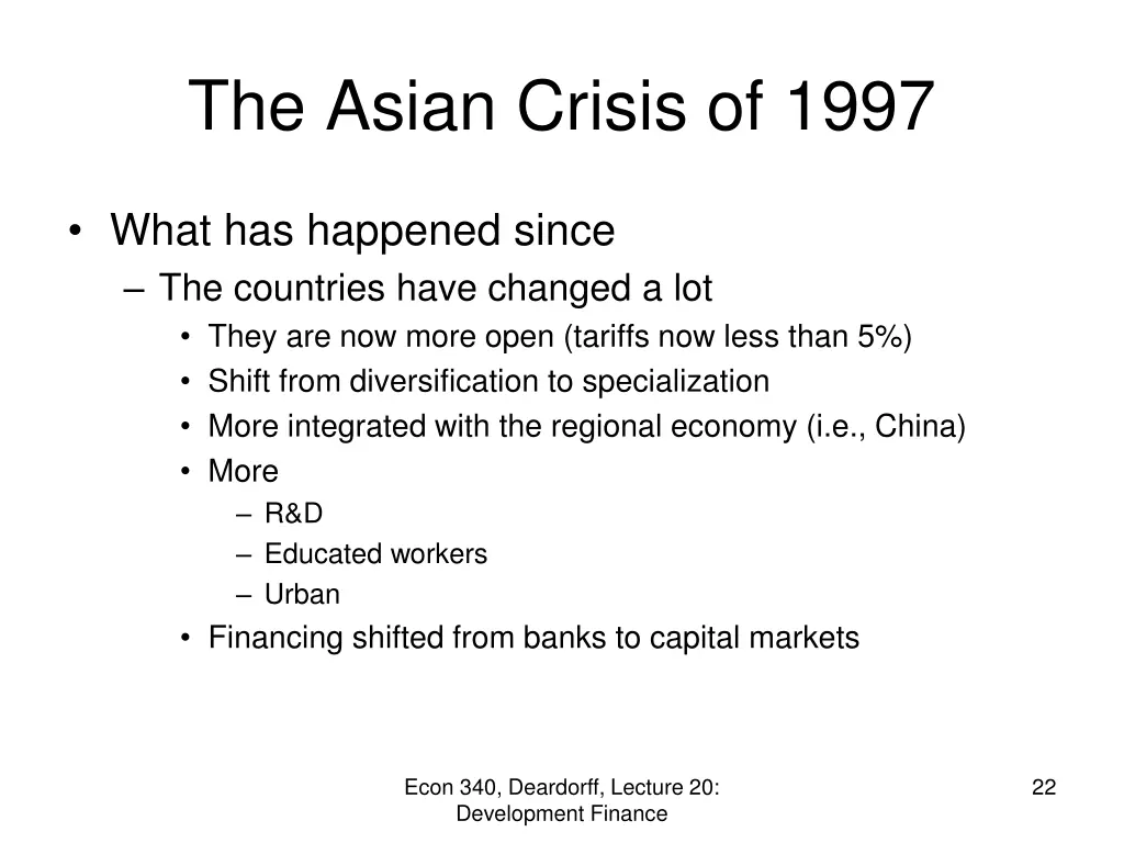 the asian crisis of 1997 5