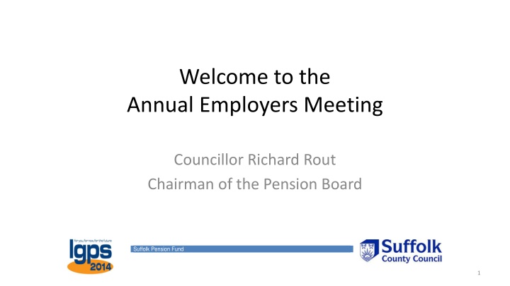 welcome to the annual employers meeting