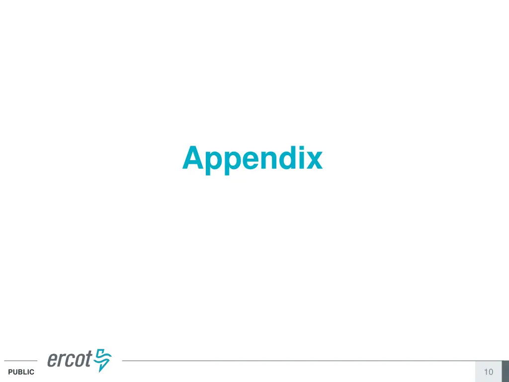 appendix