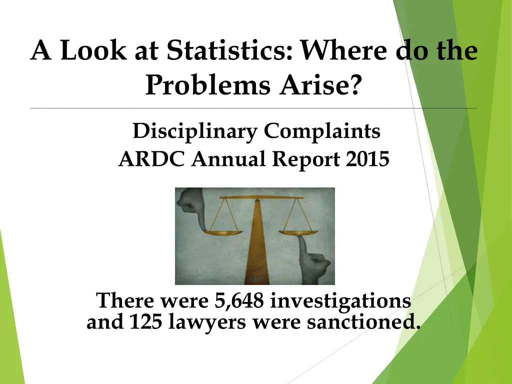 a look at statistics where do the problems arise