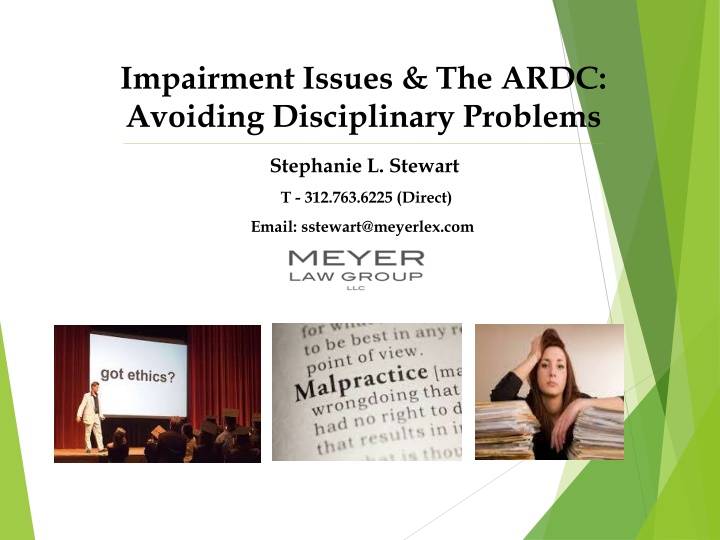 impairment issues the ardc avoiding disciplinary