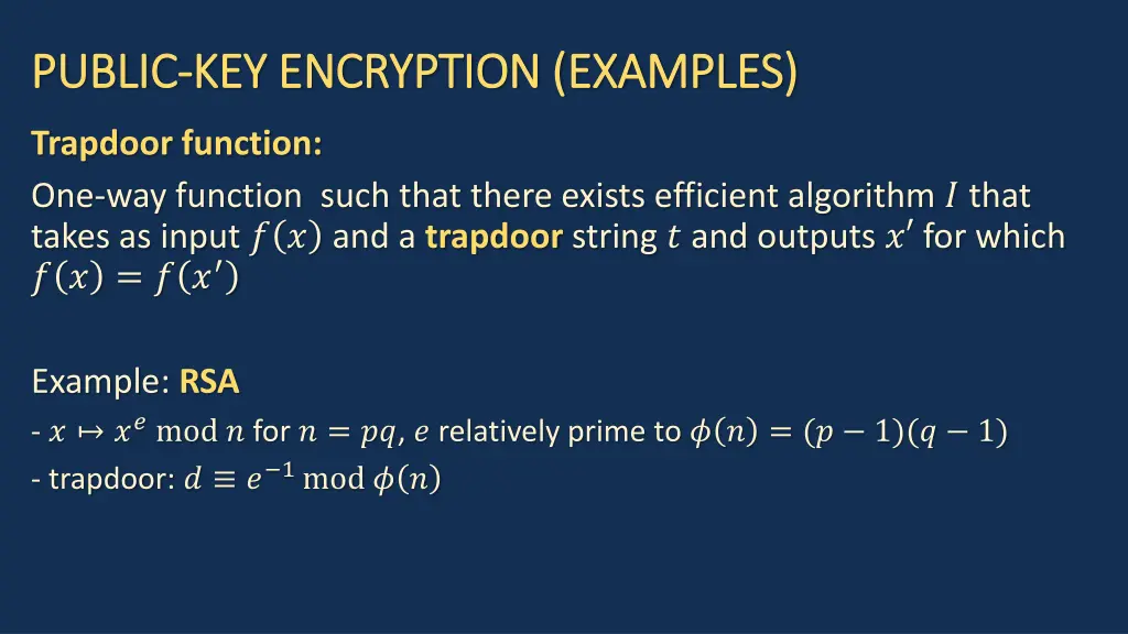 public public key encryption examples