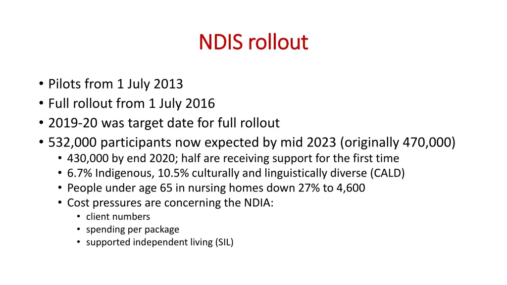ndis rollout ndis rollout
