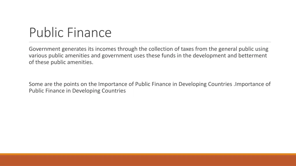 public finance 3