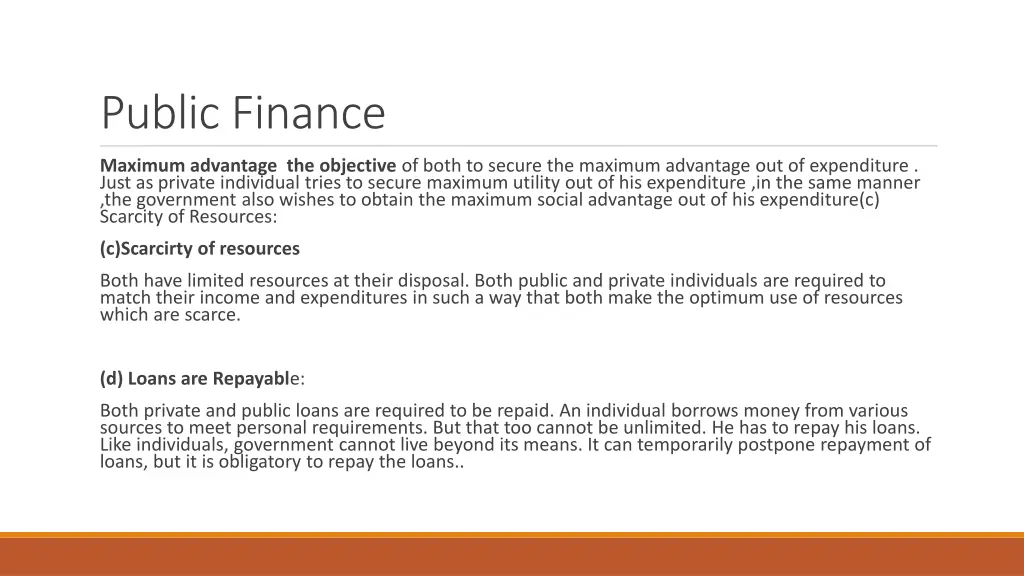public finance 9