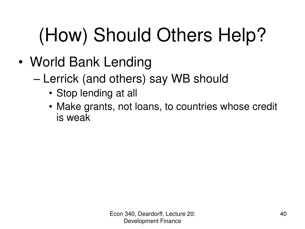 how should others help 4