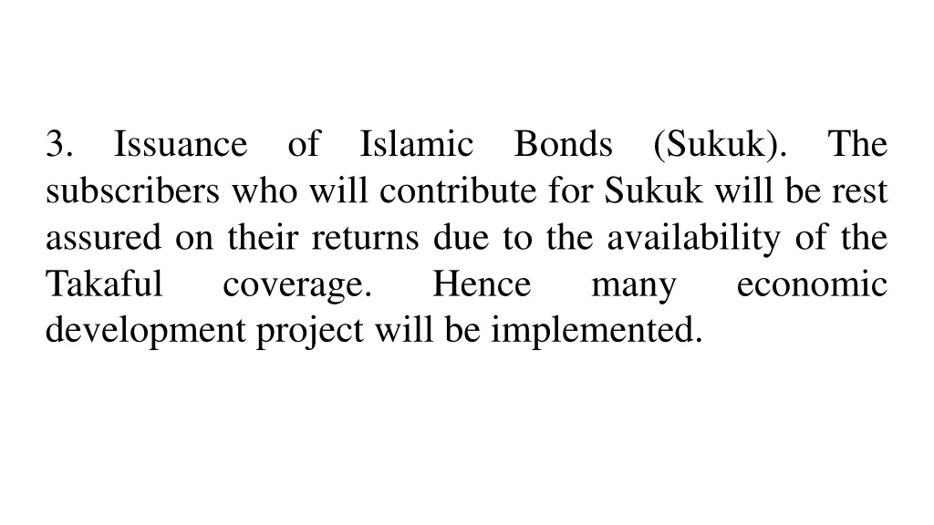3 issuance of islamic bonds sukuk the subscribers