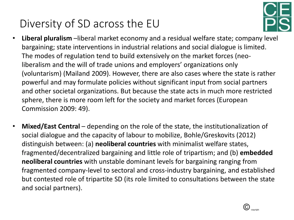 diversity of sd across the eu 2