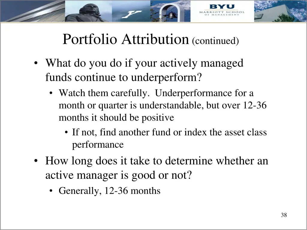 portfolio attribution continued 3