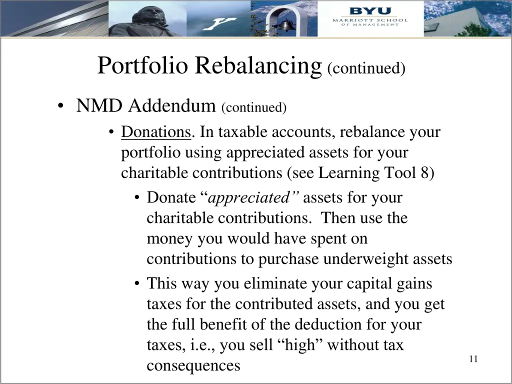 portfolio rebalancing continued 4