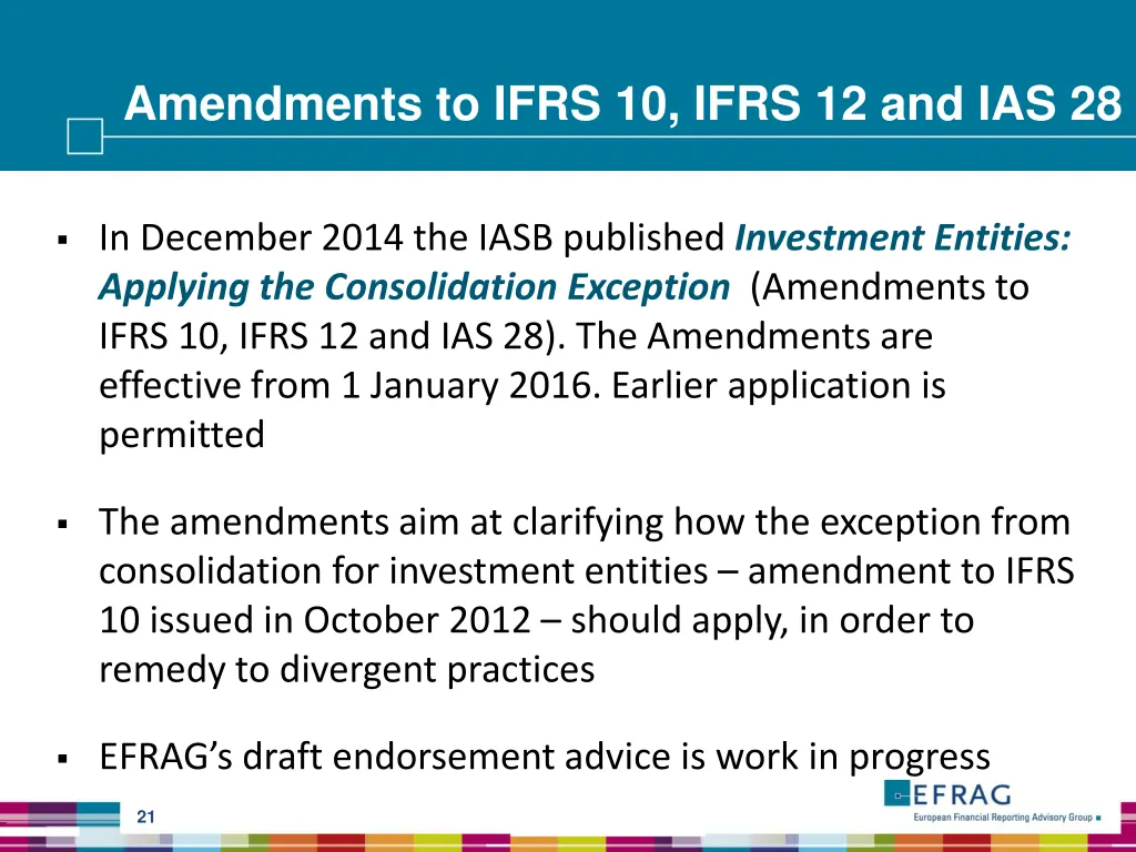 amendments to ifrs 10 ifrs 12 and ias 28