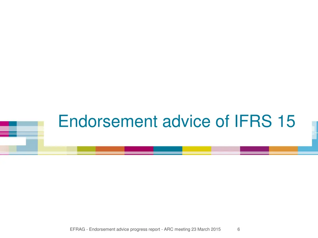 endorsement advice of ifrs 15