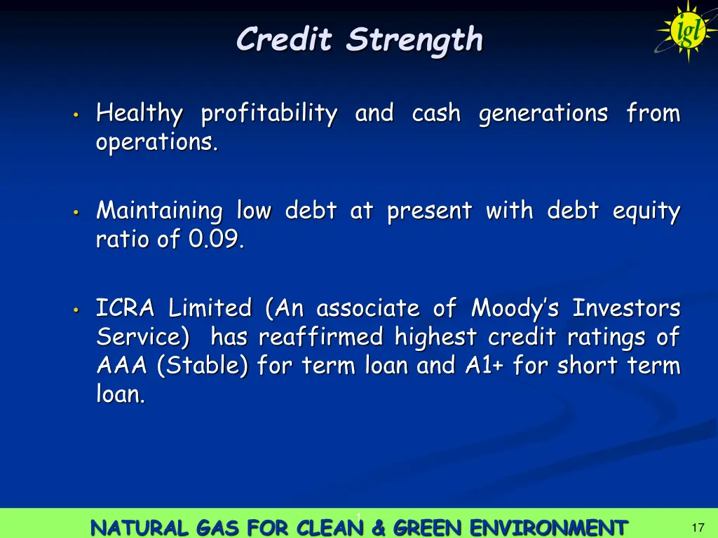 credit strength