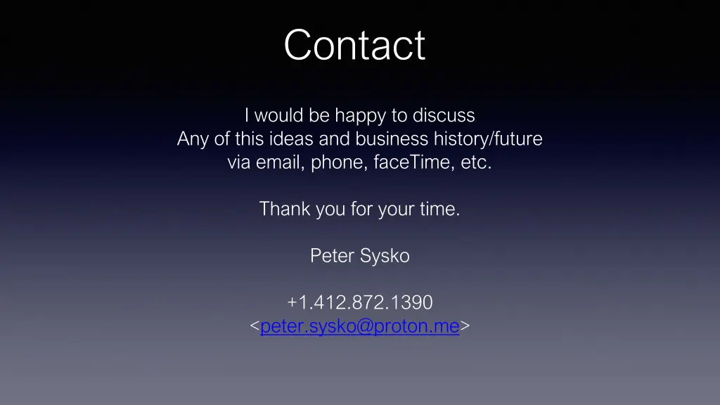 contact