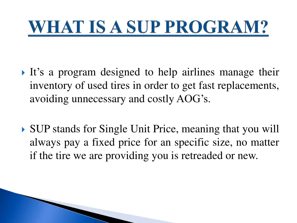 it s a program designed to help airlines manage
