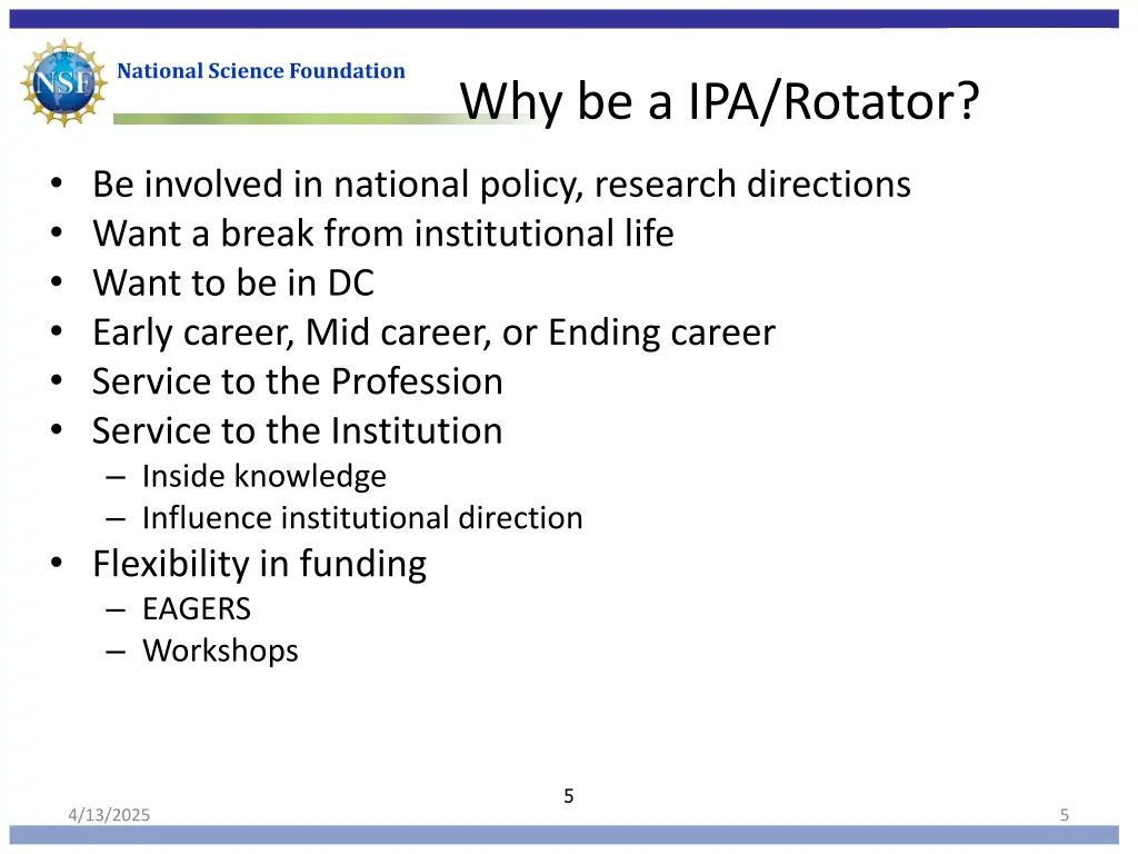 national science foundation 3