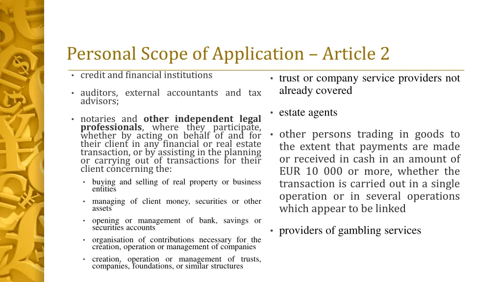 personal scope of application article 2