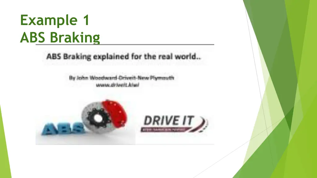 example 1 abs braking