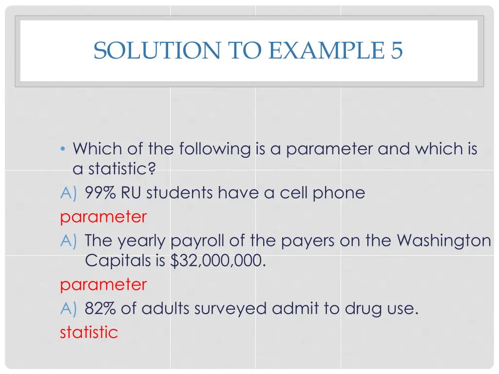 solution to example 5