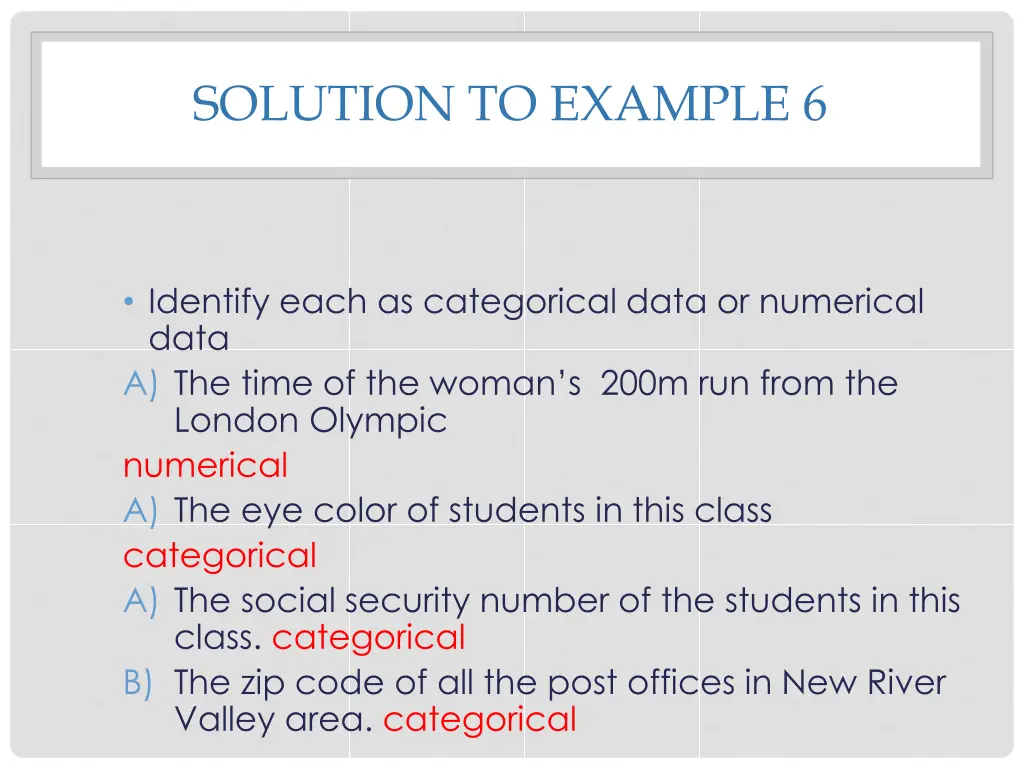 solution to example 6