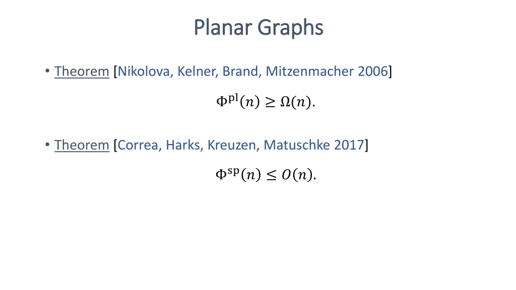 planar graphs planar graphs