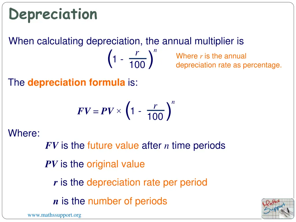 depreciation