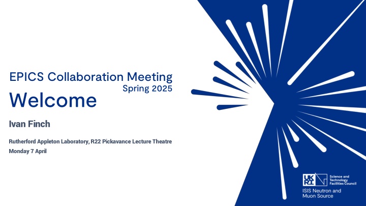 epics collaboration meeting welcome