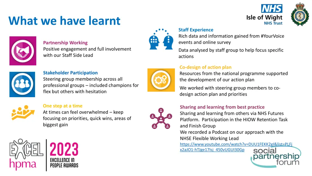 what we have learnt