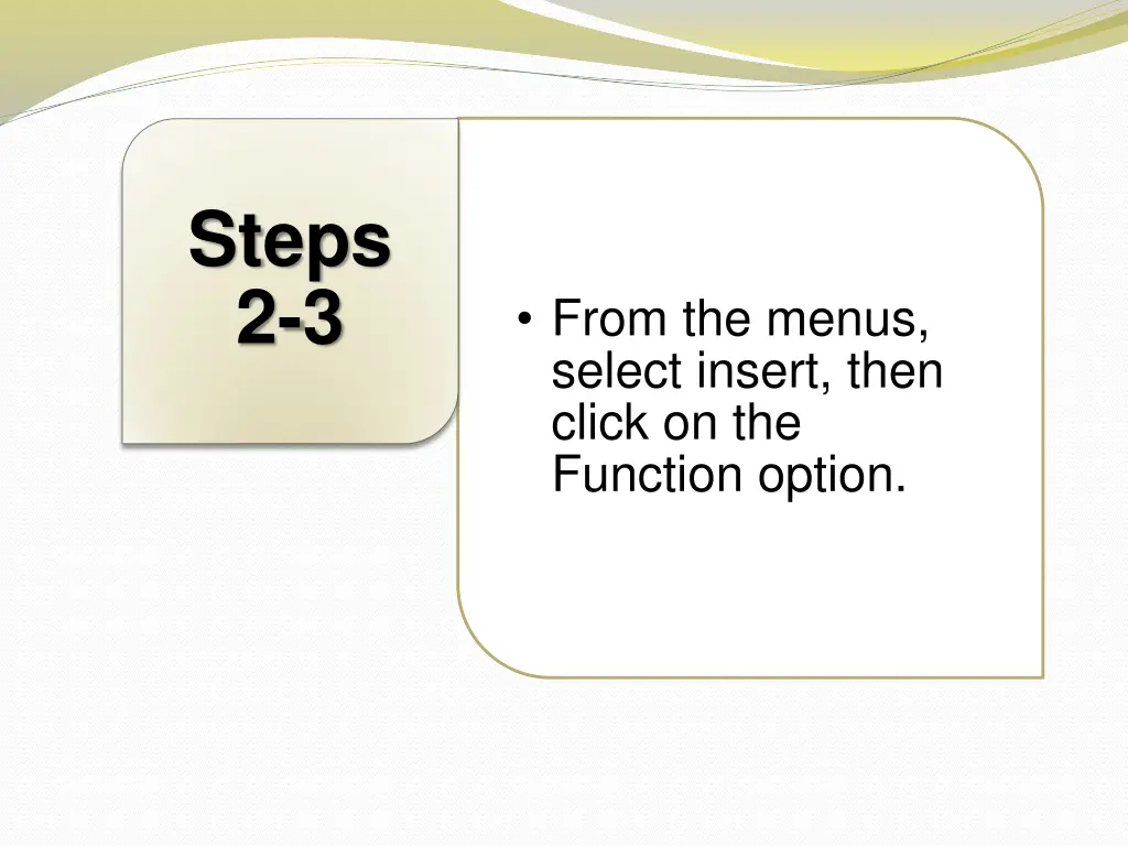 steps 2 3