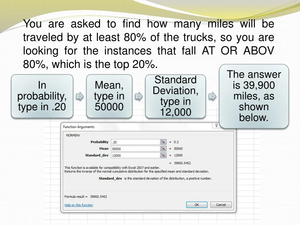 you are asked to find how many miles will