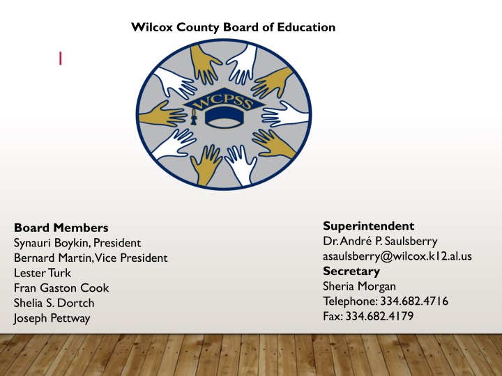 wilcox county board of education