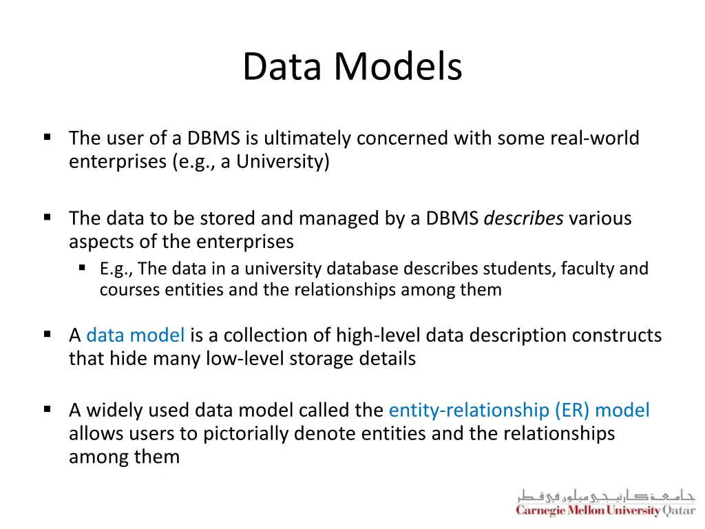 data models