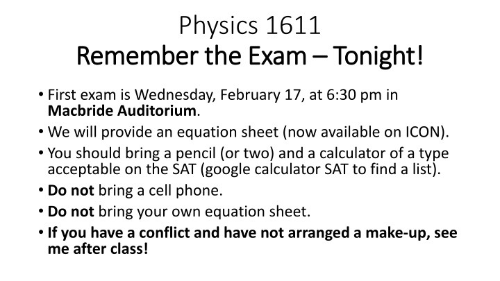 physics 1611