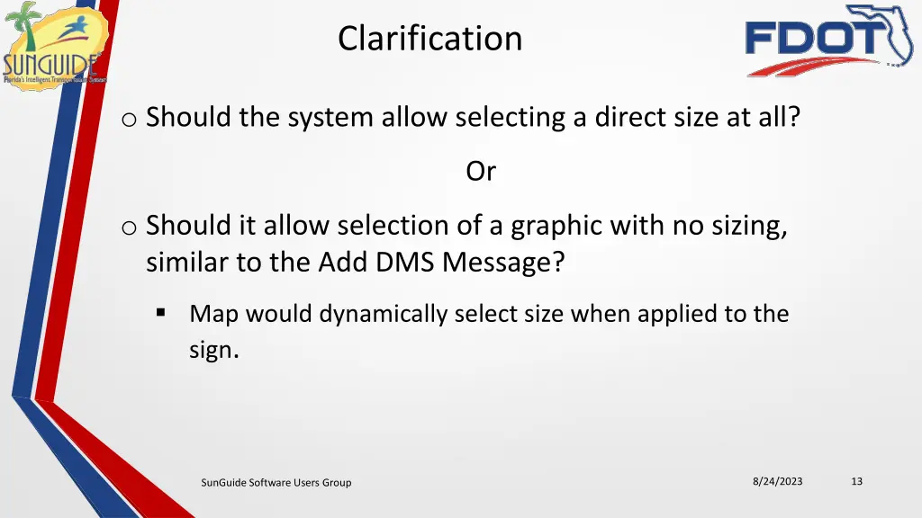 clarification