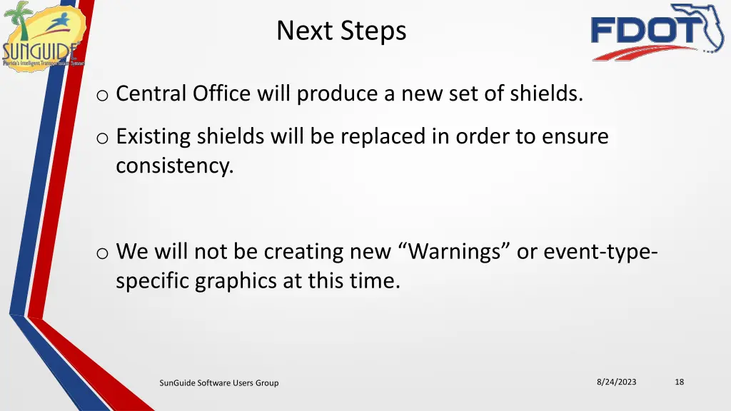 next steps