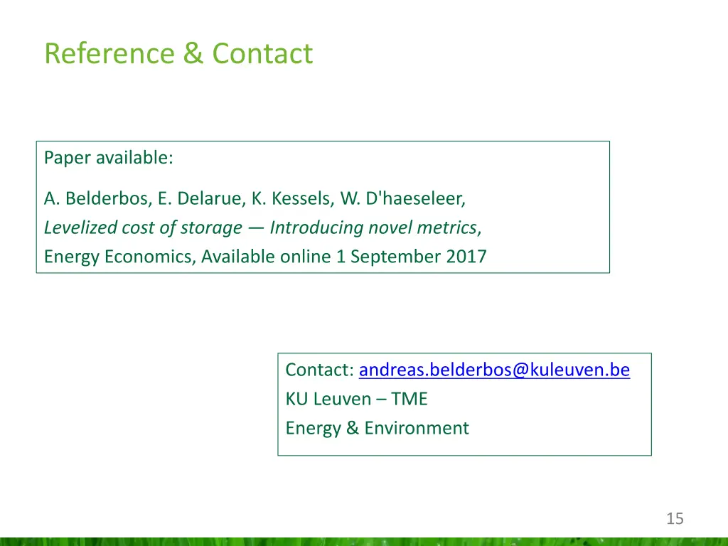 reference contact