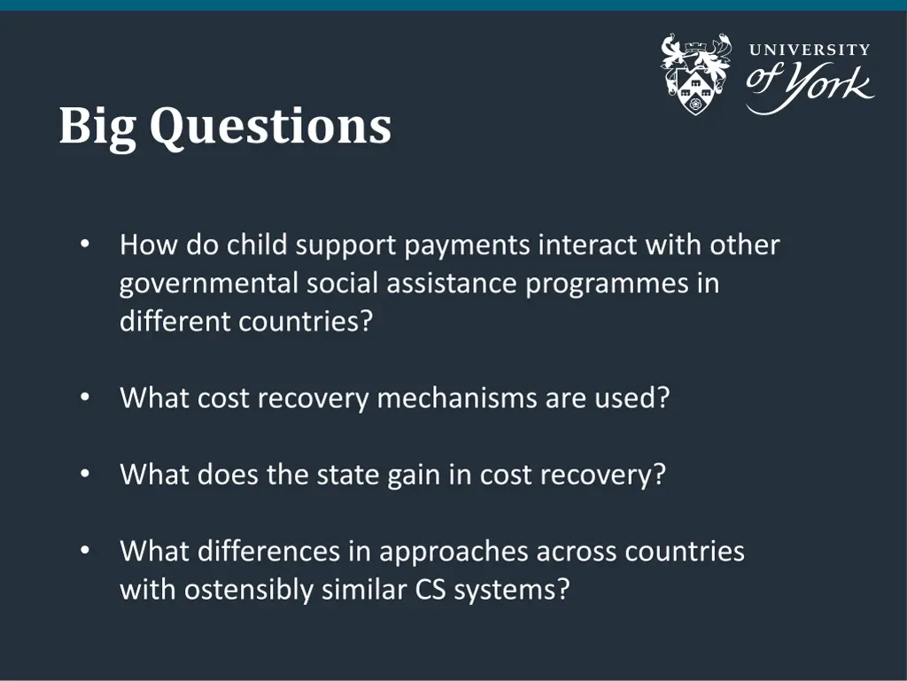 big questions