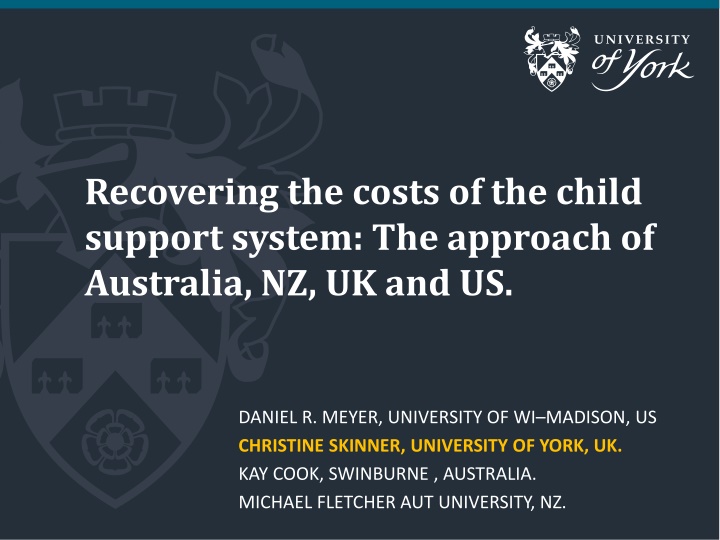 recovering the costs of the child support system