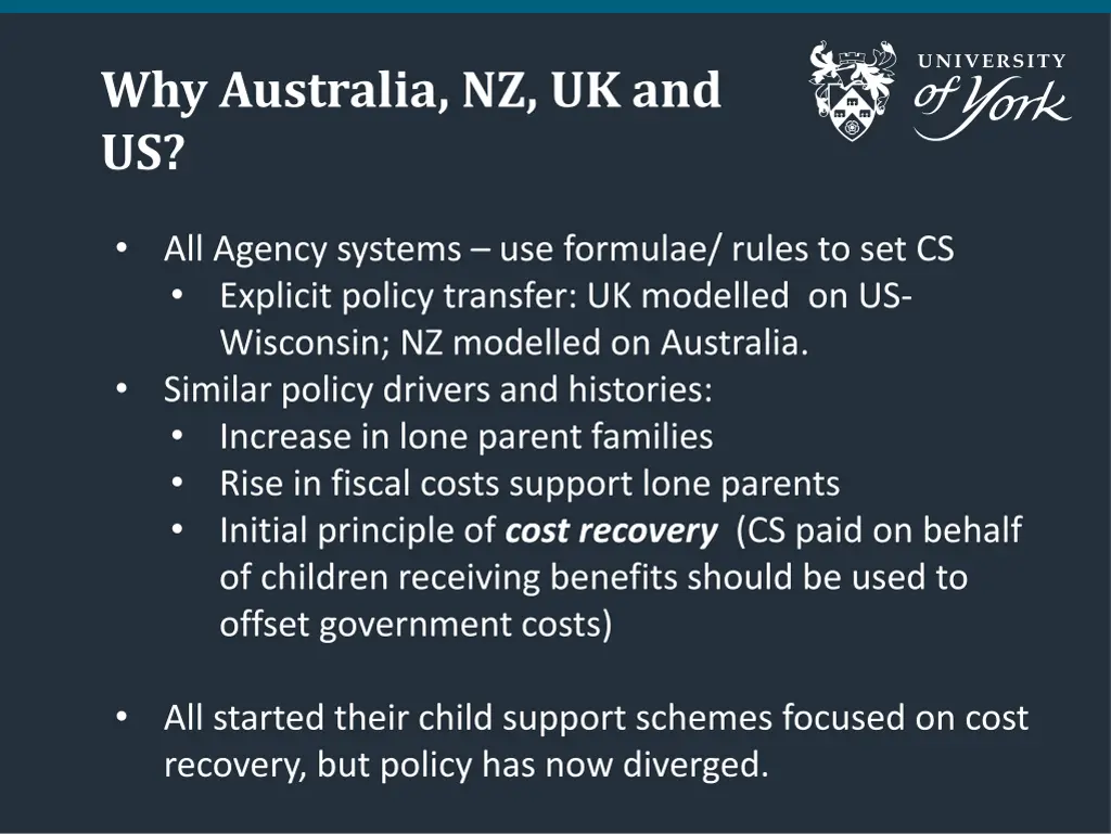 why australia nz uk and us