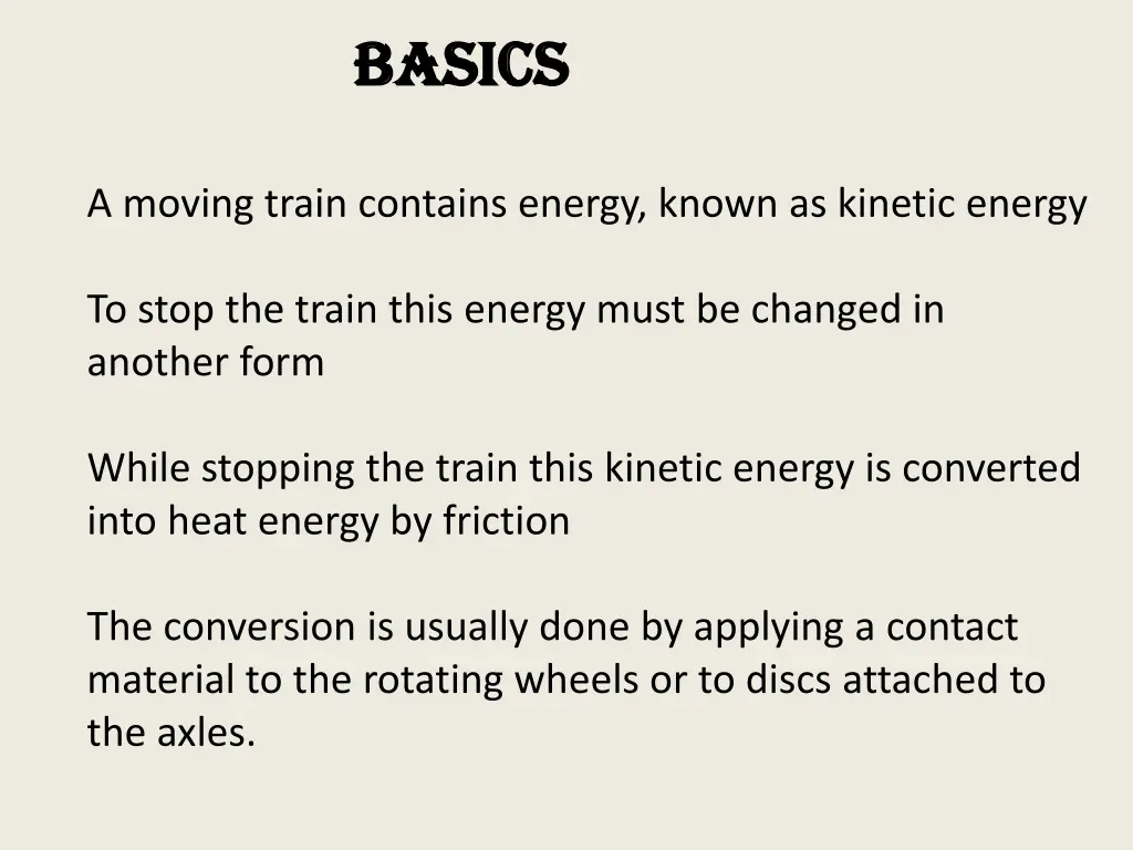 basics basics