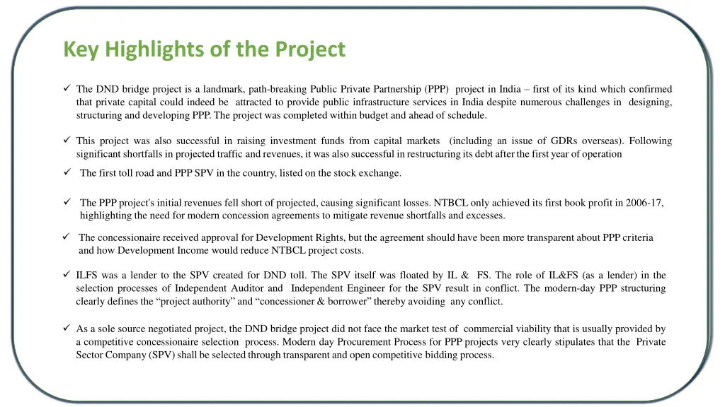 growth scenarios key consideration key highlights