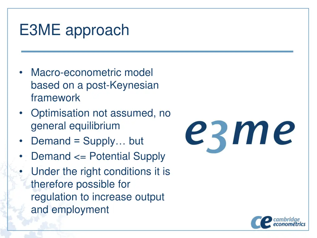 e3me approach