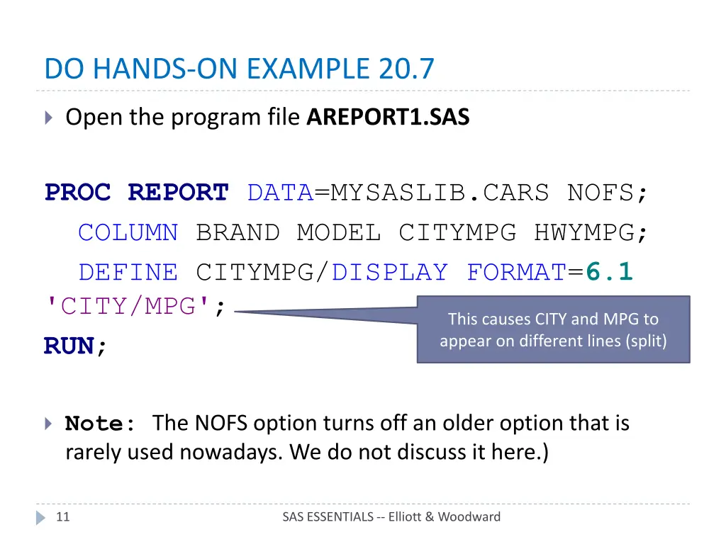 do hands on example 20 7
